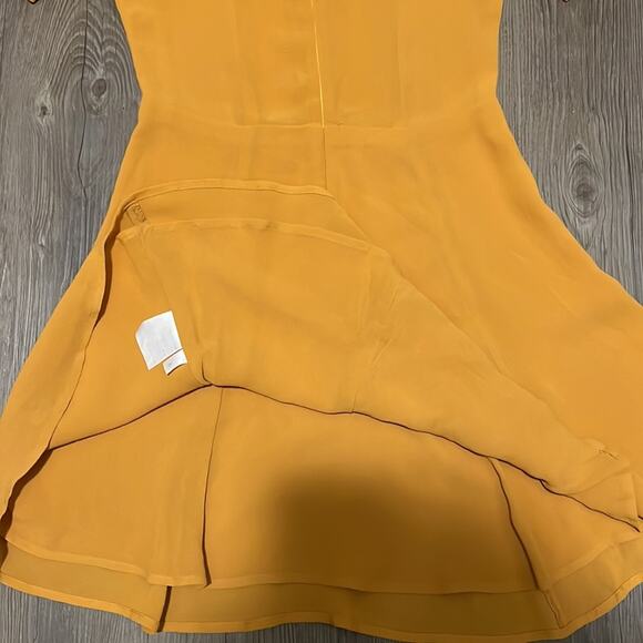 Reformation Gracie Dress in Ochre - Picture 10 of 10